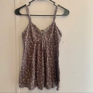 American Eagle Floral Tank